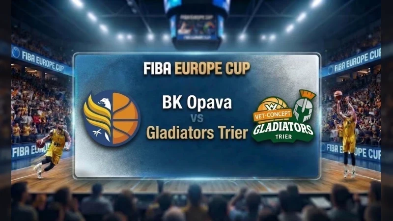 Opava ve FIBA Europe Cupu přivítá druhý tým německé ligy a favorita skupiny! Sledujte zápas ŽIVĚ!