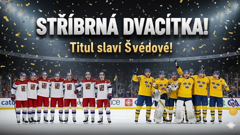 Stříbrná dvacítka! Titul slaví Švédové