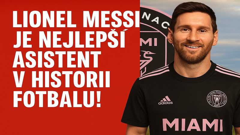 405! Lionel Messi je nejlepší asistent fotbalové historie!