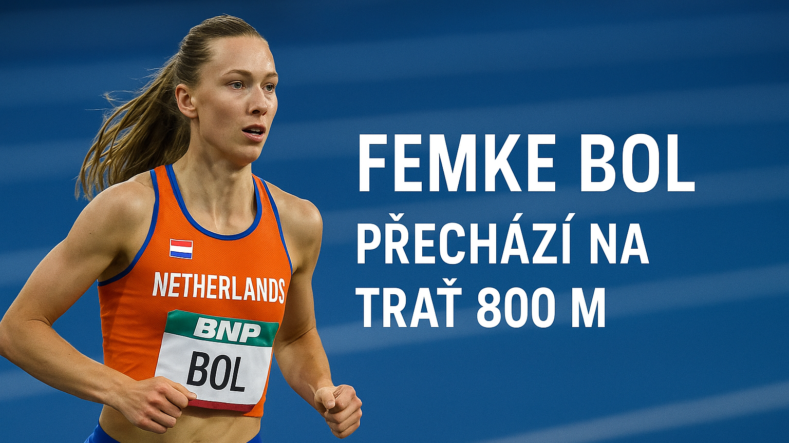 Fenomenální Femke Bol přechází ze čtvrtky na trať 800m