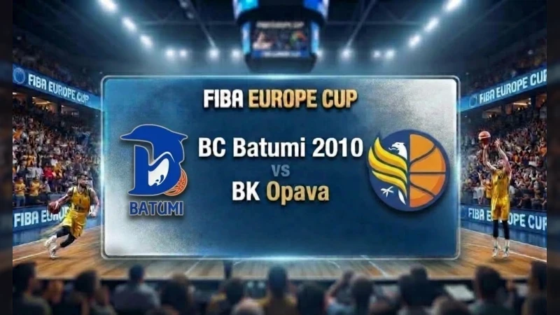 Basketbalová Opava hraje zápas FIBA Europe Cupu v gruzínském Batumi! Sledujte ŽIVĚ zápas
