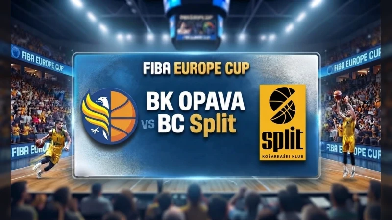 Opava ve FIBA Europe Cupu přivítá chorvatský Split. Sledujte ŽIVĚ zápas 