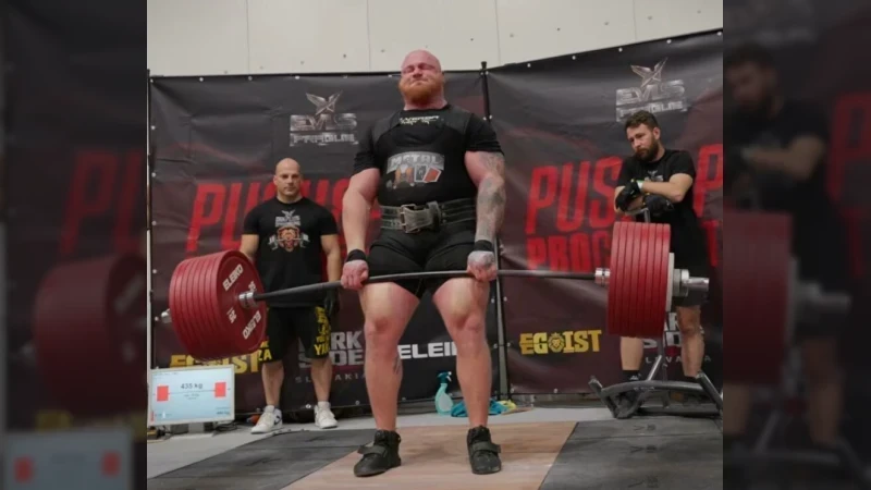 Český rekord v mrtvém tahu! Deadlifter Jan Jiruše zvedl 435 kg!